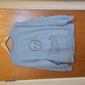 American Eagle oversized graphic sweatshirt